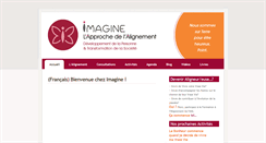Desktop Screenshot of imagine-aa.org